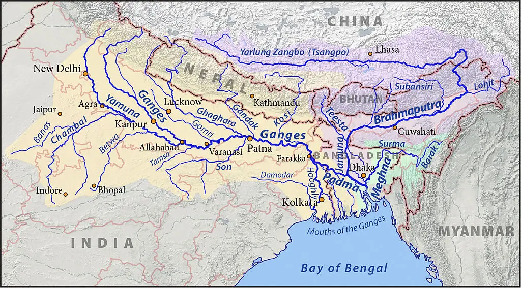 ganga river tributaries 2